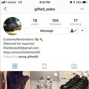 Sneaker restoration and customizations!